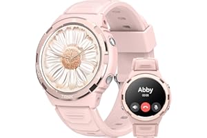 KOSPET Smartwatch Donna con Rispondere/Chiamare, 1.3'AMOLED HD Display, 70+Modalità Sportive, 5ATM Impermeabile, 2024 Orologio Fitness per Android iOS