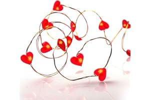 ‎HELLUM Hellum, Stars Fairy Lights, Indoor Lighting, Set of 6 Star Light Chain, with 30 Clear Micro Bulbs Transformer Transparent Cable 592887