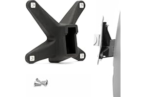 3IDEE Adaptador VESA Compatible con HP All-in-One PC (ProOne 440 G9, 24-f0006ng) - Soporte 75x75 mm para Pantallas sin conexión VESA - para Montaje en Monitor o Soporte de Pared