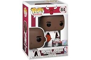 Funko Pop! NBA: Chicago Bulls - Michael Jordan - (Bulls White Warmup) - Figura de Vinilo Coleccionable - Idea de Regalo - Mercancia Oficial - Juguetes para Niños y Adultos - Sports Fans