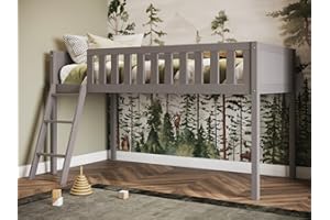 FLAIR FURNISHINGS Flair Bea Mid Sleeper Cabin Bed - Grey