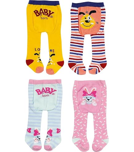 6 Paia Di Calzini Per Bambole 46 Cm (18 Pollici), Colorati E Morbidi, 3 Colori, Accessori Per Bambole