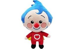 BANDAI - Peluche Musical DX de Payaso Plim Plim, Juguete de Peluche Suave con Sonido, Muñeco de la Serie El Héroe del Corazón, Juguete para Niños y Niñas.