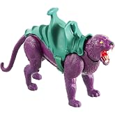 Masters of the Universe (Masters of the Universe Origins) Panthor Figure, Articulated Toy Doll with Armor (Mattel GVN49)