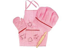 BIGJIGS TOYS - Chef's Keukenset Roze