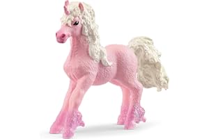 SCHLEICH 70832 Flower Unicorn Foal, from 5 years BAYALA - Figurine, 3 x 9 x 8 cm