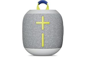 Ultimate Ears Wonderboom 4 Portable Waterproof Bluetooth Speaker With Big Bass and 360-Degree Sound, Dustproof Floating Speaker With 40 m (131ft) Range - White