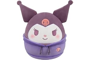 Squishmallows Original Sanrio 8-Inch Dabodabo Hoodie Kuromi – Official Jazwares Plush (Little)