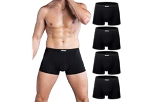 wirarpa Mens Mirco Modal Underwear Trunks Soft Boxer Shorts Gents Microfibre Underpants Multipack