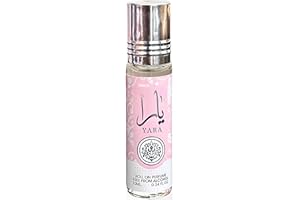 ARD AL ZAAFARAN Yara 10ml by Lattafa Perfume Oil for Women- Arabian Attar Roll on Floral Soft Powderey Vanilla
