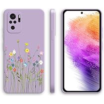 Produktbild von Handyhülle Für Xiaomi Redmi Note 10 4G/10S – Transparent, TPU, Mit Blumen-Muster, Stoßfest