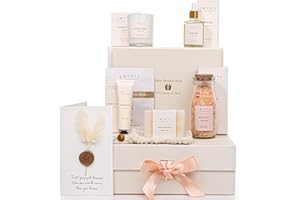 IMYSTI New Mum to Be Pamper Hamper - 10 Luxury Baby Shower Gifts for Mothers and Newborn Baby Gift - Pregnancy Self Care Kit Package with Home Spa Presents Pampering (Standard)