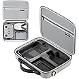 Verilux Carrying Case for DJI Mini 2, Portable Compact Storage Bag Hard Case Set with Strap Storage Travel Case Compatible with DJI Mini 2 Pro and Drone Controller (Case Only Not Include DJI Product)