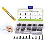 Computer Replacement Screws Kit M2 M2.5 M3 Laptop Notebook, PC Flat Head Phillips Screw Assortments,Electronic Repair Screws