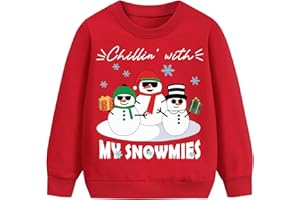 Little Hand Christmas Boys Jumper Reindeer Toddler Casual Clothes Gifts Xmas Sweatshirt Long Sleeve Cotton Shirt Age 1-7 Years