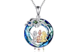 VONALA Collar de plata de ley 925 para 3 hermanas, joyería de la amistad, regalos de cumpleaños para mujer
