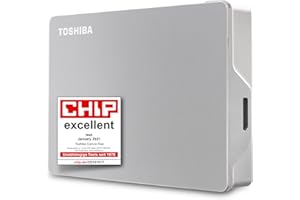 TOSHIBA Disque Dur Externe HDTX140ESCCA Canvio Flex 4To Argent