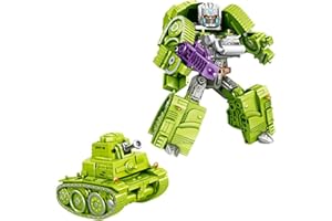 TUNJILOOL Transforming Auto Roboter Spielzeug, Panzer Roboter Transform Action Figuren, STEM Lern Construction EIN Geburtstagsgeschenk für Jungen und Mädchen im Alter von 6-12 Jahren