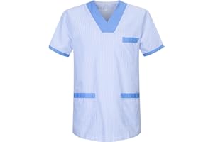 MISEMIYA - Casaca Unisex MÉDICO Enfermera Uniforme Limpieza Laboral ESTÉTICA Dentista Veterinaria Sanitario HOSTELERÍA - Ref.817