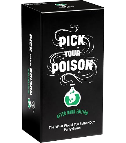 Pick Your Poison Partyspiel – Lustiges „Was Würdest Du Lieber Tun?“-Kartenspiel Für Familien & Freunde