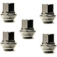 UKB4C Set of 5 Replacement Wheel Nuts M12 x 1.5 With Washer Alloy Wheels Only
