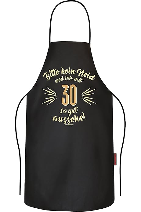 Grembiule Da Cucina 50° Compleanno - Cotone Puro Con Stampa - Foto 9