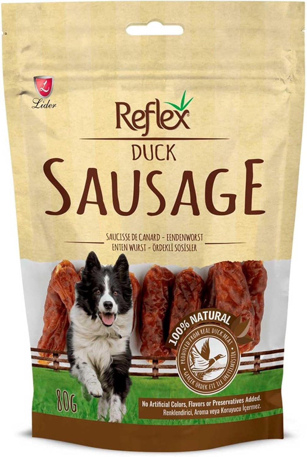 Reflex Snackies Tavuklu Alaska Mezgitli Kurutulmuş Et Köpek Ödülü 90gr - Görsel 3