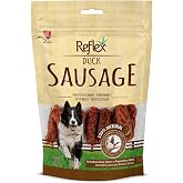 Reflex Kurutulmuş Duck Sausage &Ouml;rdekli Sosis K&ouml;pek &Ouml;d&uuml;l&uuml; 80 Gr