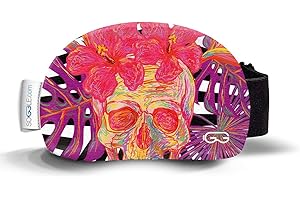 SOGGLE Gafas de esquí con funda de microfibra (tamaño único)