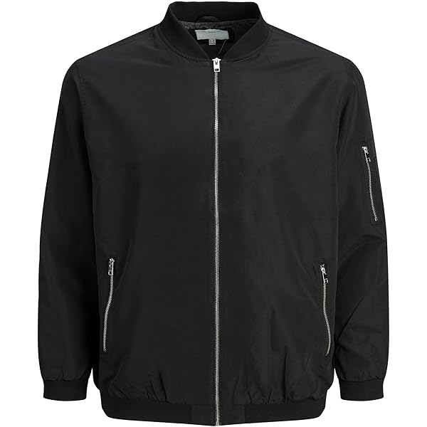 Jack & Jones JJERUSH HARRINGTON BOMBER Beige - Abbigliamento Giubbotti