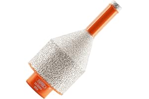 BGTEC Diamentowe wiertło palcowe, diamentowe wiertło do fazowania płytek ceramicznych, płytek porcelanowych, marmuru, gwintu M14