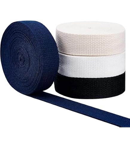 Nastro In Cotone A Spina Di Pesce – 50 Metri – Larghezza 12 Mm – Bianco Naturale – Per Cucito, Confezioni Regalo E Fai Da Te