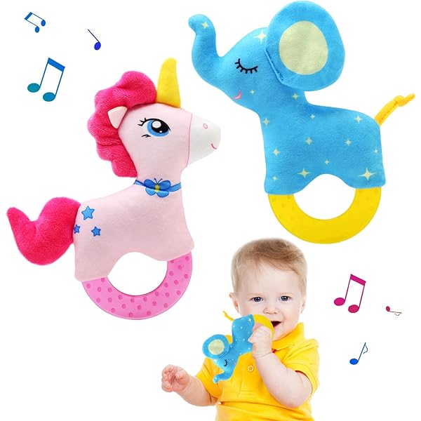 Juguetes Para Recién Nacido Sonajas Para Bebe De A Meses D