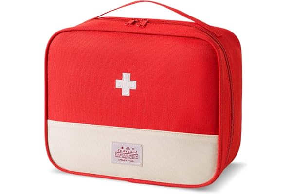 Disnace Trousse Premier Secours Vide, Mini Trousse De Secours Vide, Sac De Stockage De Médecine Portable, Kits De Premiers Secours, Trousses Medicaments Voyage, Mini Boîte Médical