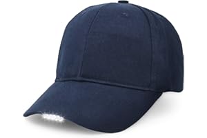 ULTRAKEY Casquette de Baseball en LED très Lumineux, Casquette de Baseball de Sports en Plein Air pour Les Hommes FemmesJogging,Hip Hop,Festivals,Soirées