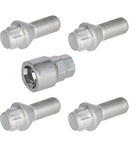 H&R Radschrauben Satz Kegelbund M14x1.25 - Länge 43mm - 10 Stück