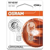 Osram T15 ORİJİNAL 921-02B OSRAM lamba W16W, kuyruk ampuller, 12V W2.1x9.5d