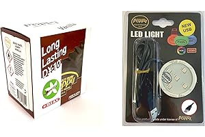 Grace Mate Poppy Désodorisant Vanille 150 ml avec éclairage LED RVB et connexion USB