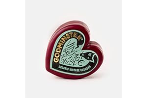 Godminster Organic Cheddar Heart 400g from GREAT BRITISH TRADING LIMITED