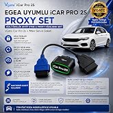 vGate iCar Pro 2S ve Mavi Soket Fiat Egea Uyumlu Gizli &Ouml;zellik A&ccedil;ma ve Proxy Seti