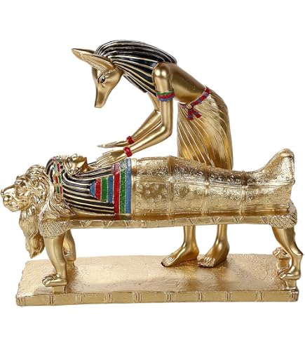 12 Figurines Dieux égyptiens En PVC - Statuettes Déco Ancienne Égypte Pour Collection Ou Décoration