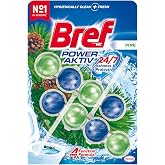 Bref WC Power Aktiv &Ccedil;am Kokulu 2'li Klozet Temizleme Topları, 1 x 2 Adet, &Ccedil;am 2, İkili