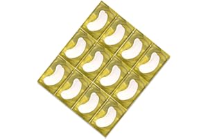 DEEDPF 50 pares de parches para pestañas Parches para extensiones de pestañas Parche de gel para evitar extensiones de pestañas, para ojos Almohadilla para pestañas Máscara para ojos Herramienta