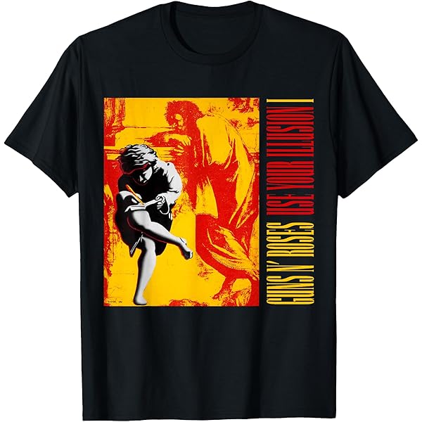 Official Guns N' Roses Use Your Illusion II T-Shirt : Amazon.co.uk