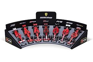 Bburago 1:43 F1 Ferrari de Luxe Ensemble Cadeau avec Support