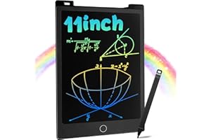 Richgv 11 inch LCD Writing Tablet with Magnets, Business Style Graphic Tablet, Writing & Drawing Board for Toddlers, Kids, LCD Digital Writing Pad, Drawing Tablet for Home, School, Office Upgraded