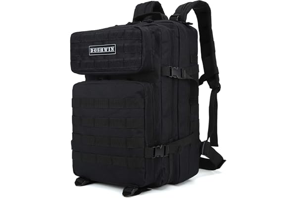 Doshwin 40L Sac à Dos Militaire Tactique Armee Molle de Randonnée Voyage Trekking