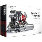 Franzis Porsche 911 Turbo Model Motor Kiti 1:3 &Ouml;l&ccedil;ekli Koleksiyoncu Kitabı