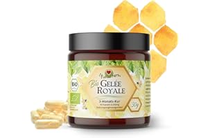 ‎NATURHERZ Naturherz Organic Jelly Royal Capsules 90 Vegi Caps in Practical Brown Jar