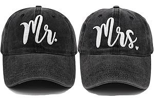 Hiwelove Chapeaux de fête des pères pour maman et papa - Chapeau brodé réglable - Cadeau pour les couples et les parents